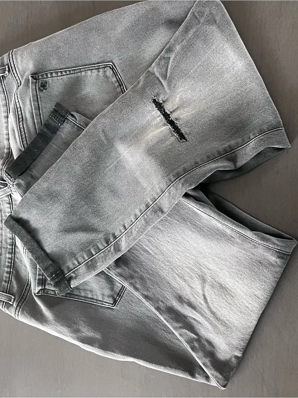 Jessica Simpson Grey Boyfriend Skinny Jeans - Picture 7 of 12
